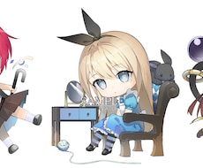 SDイラスト作成依頼お受けします イメージ1