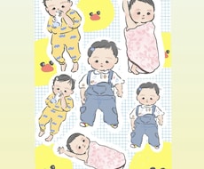 お子さまの今の姿をイラストで残します イメージ1