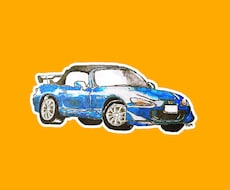 愛車を手描きイラストで描きます イメージ1