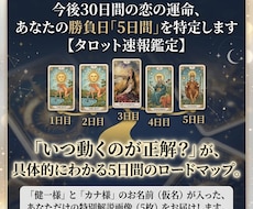 今後30日間のバイオリズム。運命の5日間を教えます