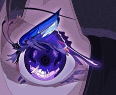 まつげと目でキャラクターを表現します イメージ1