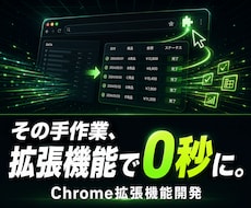 実務歴17年。Chrome拡張機能開発します イメージ1