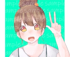 可愛いオリジナルアイコン、ヘッダー描きます イメージ1
