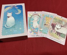 相手の気持ちを78枚のタロットで占います かわいい猫ちゃんのタロットを使います！【24時間以内に返信】
