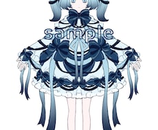 格安にてVtuberキャラデザ制作のご依頼承ります イメージ1