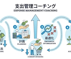 支出管理コーチングを行います お金の悩みを軽減し、新たな目標に挑戦するのをサポート