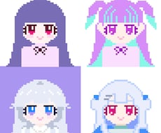 商用込！ピクセルイラスト作ります イメージ1