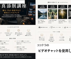 写真添削講座します 『撮る・学ぶ・改善する』で確実に上達！写真添削講座
