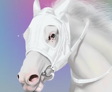 リアルで綺麗な馬の絵描きます 競馬好きな方、推しの馬描きます。アイコンやプレゼントに！