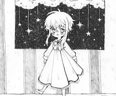 童話風のペン画を描いています イメージ1