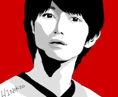 好きな漫画と貴方のアイコン、似顔絵を描きます イメージ1