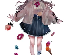 アイコンから動画まで!厚塗り風イラスト描きます イメージ1