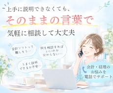 フリーランスのお悩み・会計ソフトのご相談承ります 優しく寄り添い一緒に解決策をご提案致します☆仕訳・ソフト相談