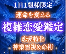 複雑愛｜彼の魂の奥に秘めた本音と2人の未来をみます 1万文字以上で彼の本心・覚悟を深読みし、好転への道を占います