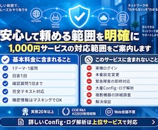 ネットワークの困りごとを整理します イメージ1