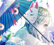 透明感と儚さを大切にキャラを描きます イメージ1