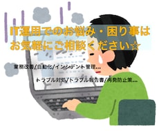 IT業界のご質問やご相談にアドバイス致します イメージ1
