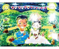 心を込めて似顔絵をかきます イメージ1