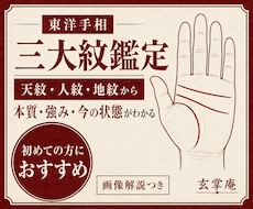 鑑定書付き✳︎三大紋からあなたの本質を読み解きます イメージ1