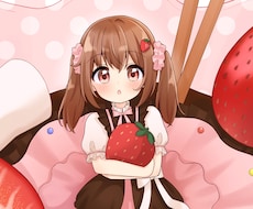 かわいい女の子のキャラクターイラストを描きます イメージ1