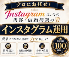 業界特化！インスタグラム運用をいたします イメージ1