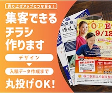５名様限定】格安でチラシ作成します イメージ1