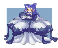 ちょっと個性的な服の約4等身キャラを描きます イメージ1