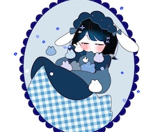 商用利用OK！ゆるかわな女の子のアイコン描きます イメージ1