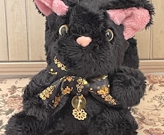 可愛いぬいぐるみキーホルダー制作します ふわふわ素材のぬいぐるみキーホルダーです