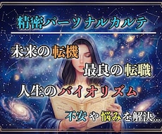 一番人気・総合鑑定人生設計図を作成します イメージ1