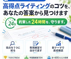 準1級対応！高得点を目指す英作文のコツを教えます イメージ1