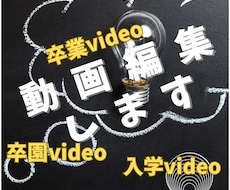 動画編集！思い出動画編集します イメージ1