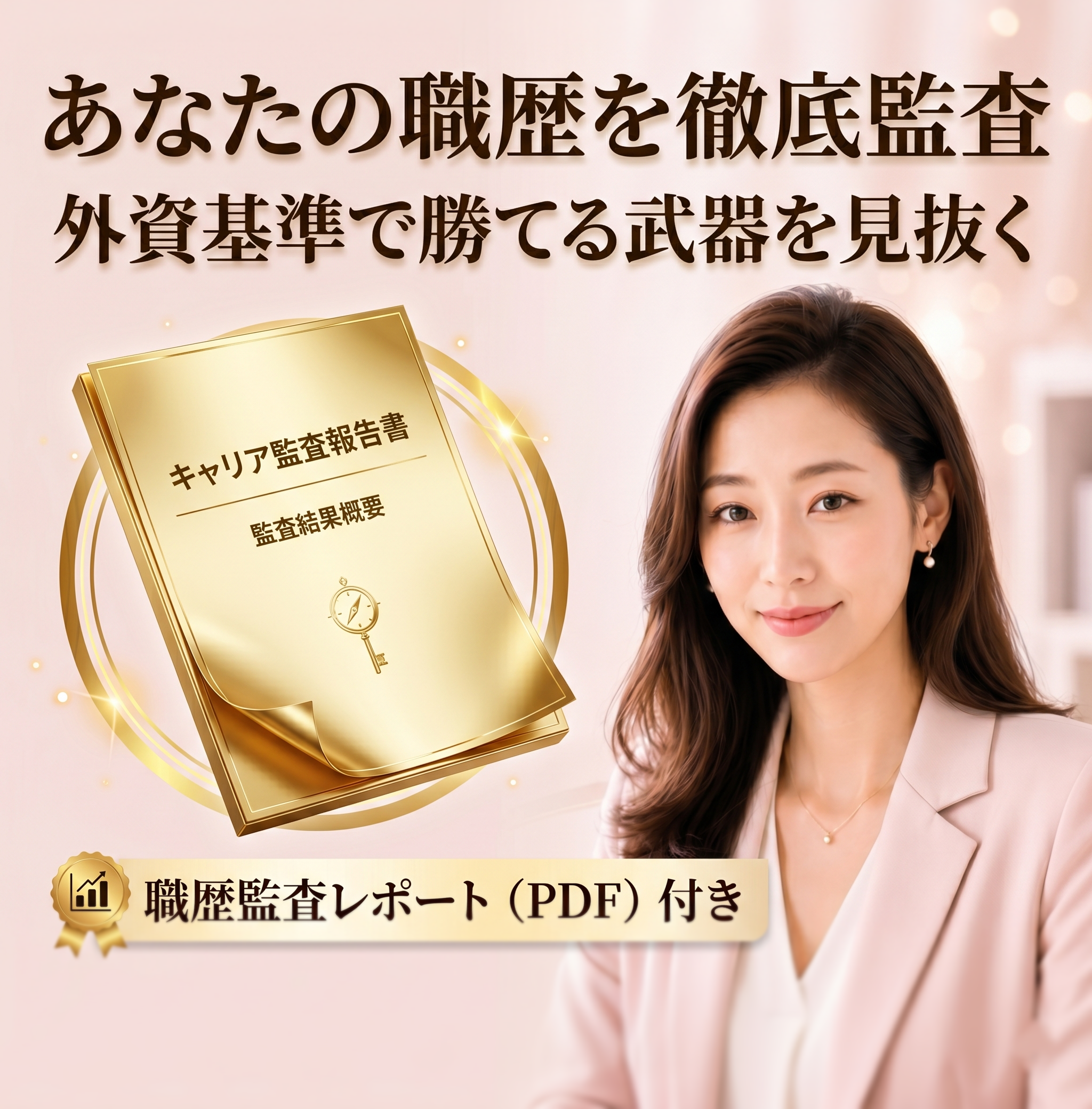 外資転職の前に！外資FP&Aが職歴を徹底監査します イメージ1