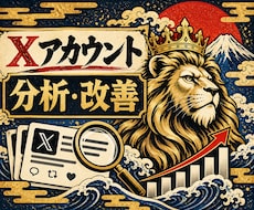 Xアカウントの改善を支援します 投稿内容・反応・検索導線を分析し改善提案