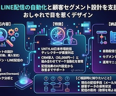 配信自動化と顧客設計をします イメージ1