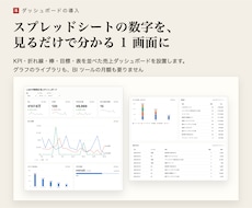 スプレッドシートからダッシュボードを作ります イメージ1