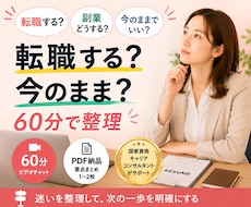 転職・副業のモヤモヤ整理しますます イメージ1