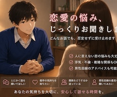 普通の恋愛から人に言えない関係までお聞きします イメージ1