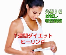 １週間ダイエットヒーリングします イメージ1