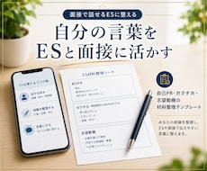 あなたの良さを面接にも活かす 最高のES作成します イメージ1