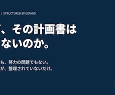 公庫・銀行の審査論理で本質から構造化します 審査担当者が読みたい論理で組み立てます