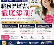 実績多数現役CAが職務経歴書を徹底添削します イメージ1
