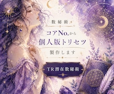数秘術✨コアNo.から個人版トリセツ製作します TR潜在数秘！待機中なら爆速で！Myトリセツ+課題もあるよ