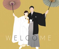 お写真から韓国風のおしゃれなイラストにします 結婚式はもちろん、アイコンやプレゼントにもおすすめ！