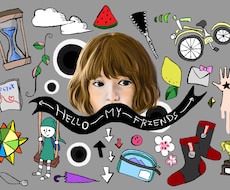 イラストや似顔絵描きます 臨機応変に対応します★相談しながら絵を描きます！