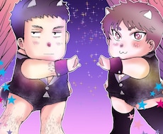 ミニキャライラストでSNSのアイコン等を作製します イメージ1