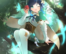 アイコン用イラスト、立ち絵、サムネなど制作致します イメージ1
