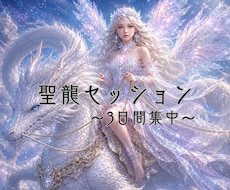 聖龍セッション｜エネルギーの浄化から始めます イメージ1