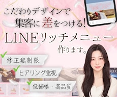 集客に差をつけるリッチメニューをデザインします イメージ1