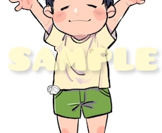スピード納品！親しみやすい簡単イラスト描きます 創作もOK！シンプルなタッチで愛らしいイラストです。